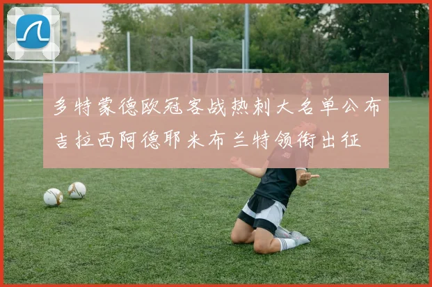 多特蒙德欧冠客战热刺大名单公布吉拉西阿德耶米布兰特领衔出征